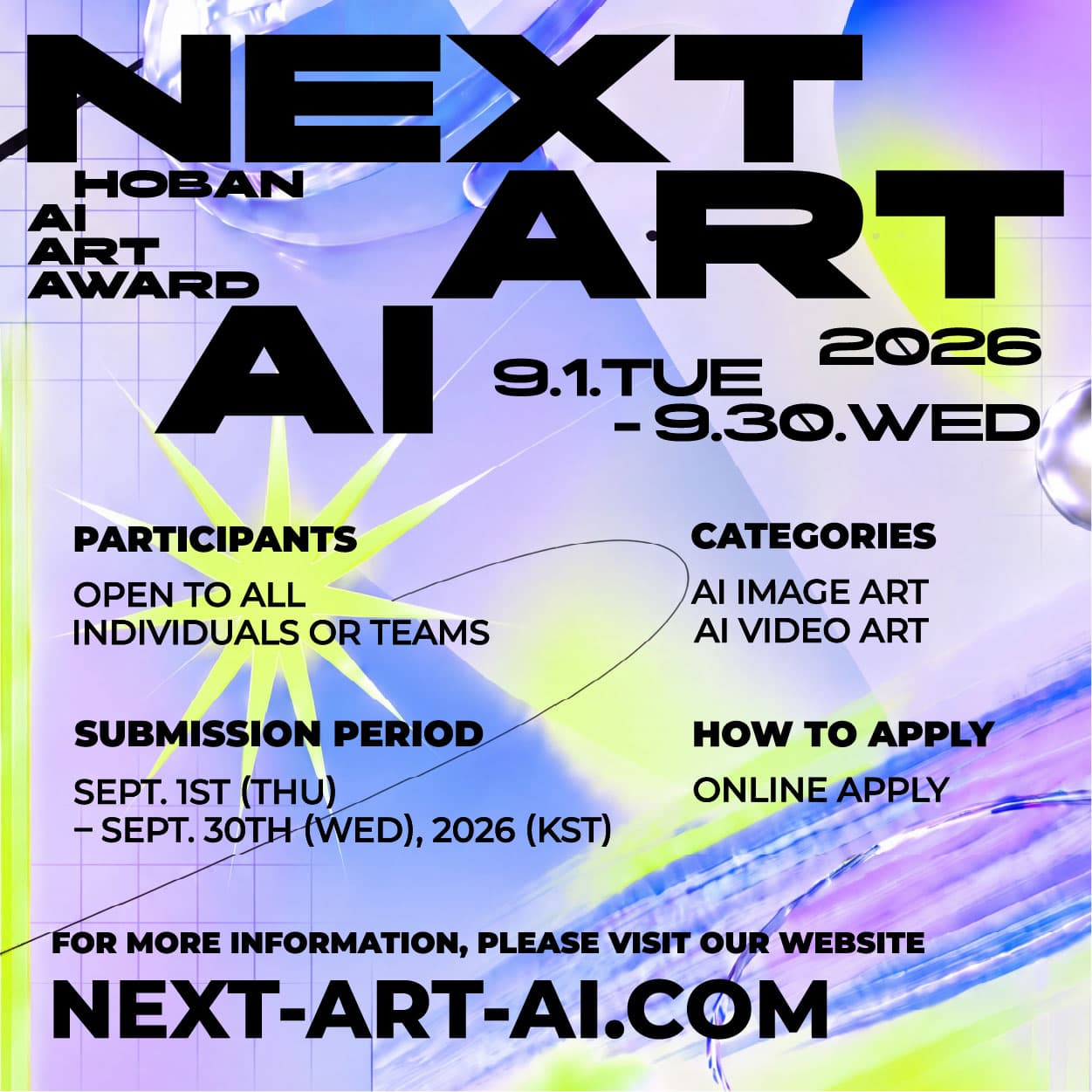 NEXT ART AI 2026 highlighted-event artwork