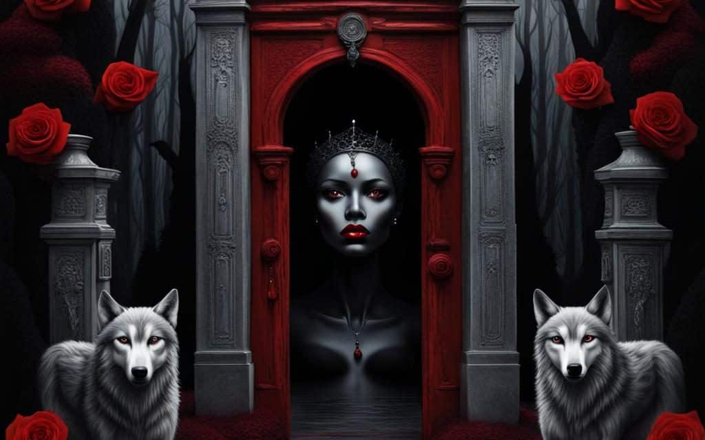 Queen of Shadows: A Dark Fantasy Art Series