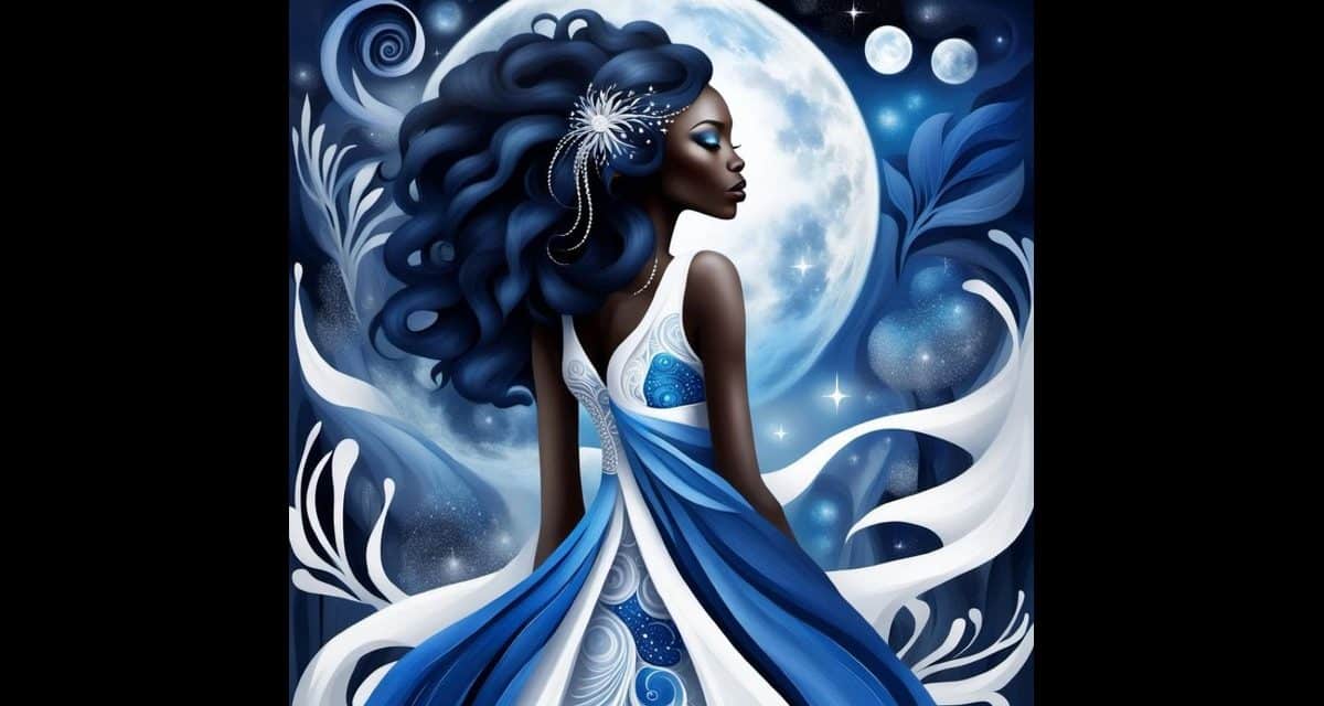 Moonlight Fantasy: A Celebration of Black Women and the Moon