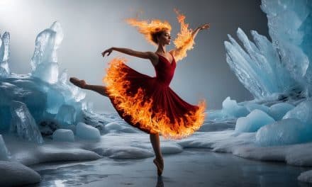 Flame Dance in Frozen Realm