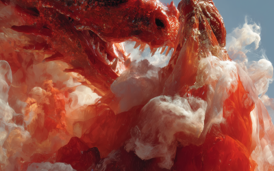 Dragon & Goddess: A Mythical Journey in Colors