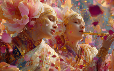 Whispers of Thai Spirits — Celestial Music Beyond the Veil | by GoldenChiArt