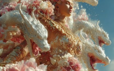 The Serpent Goddess: A High-Fashion Tribute to the Naga Mythology