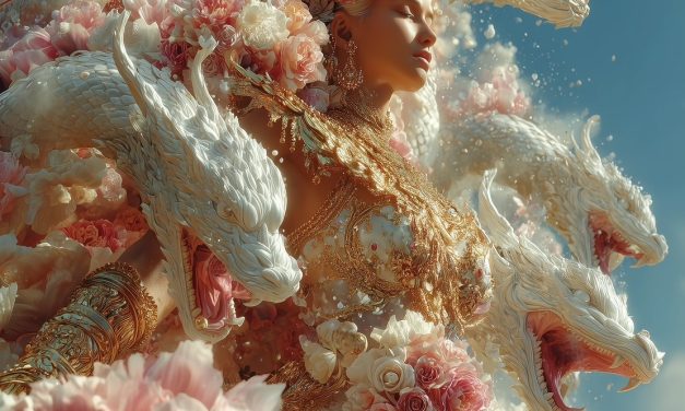 The Serpent Goddess: A High-Fashion Tribute to the Naga Mythology