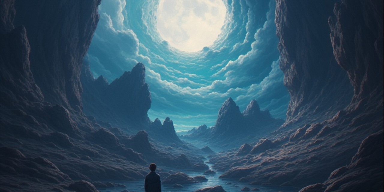 Tidal Eye of the Moon