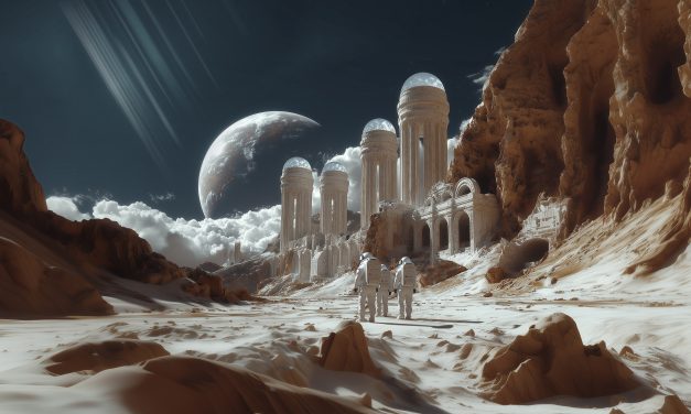 The dead Martian city