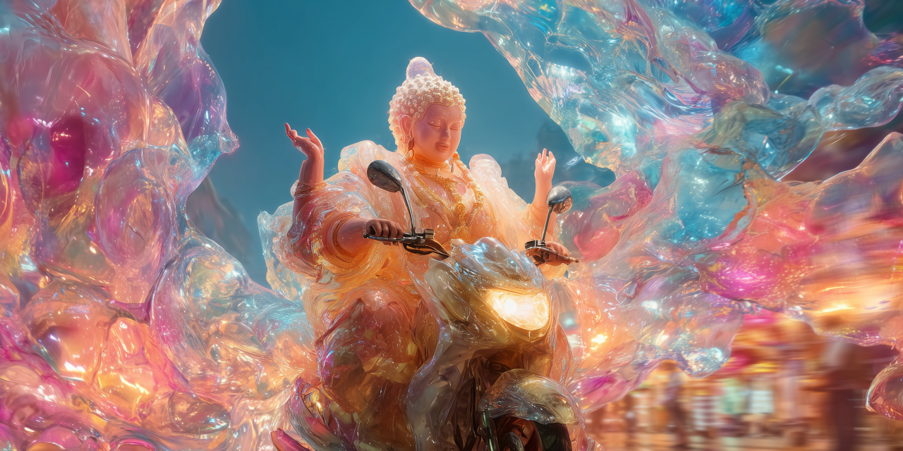 The Modern Deities of 2025: Riding Through Thailand to Deliver Blessings